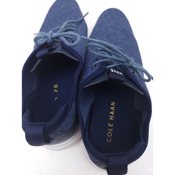 Mens Cole Haan Grand Plus Essex Blue Knit Comfort Shoes Sneakers Size 9 M main image 8